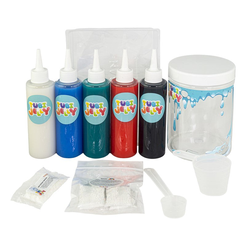 Set de gelatina en tubo - Planetas 3D