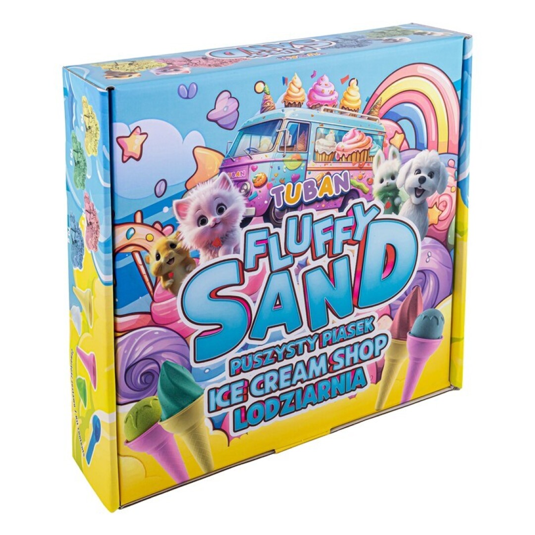 Arena esponjosa - Juego tienda de helados