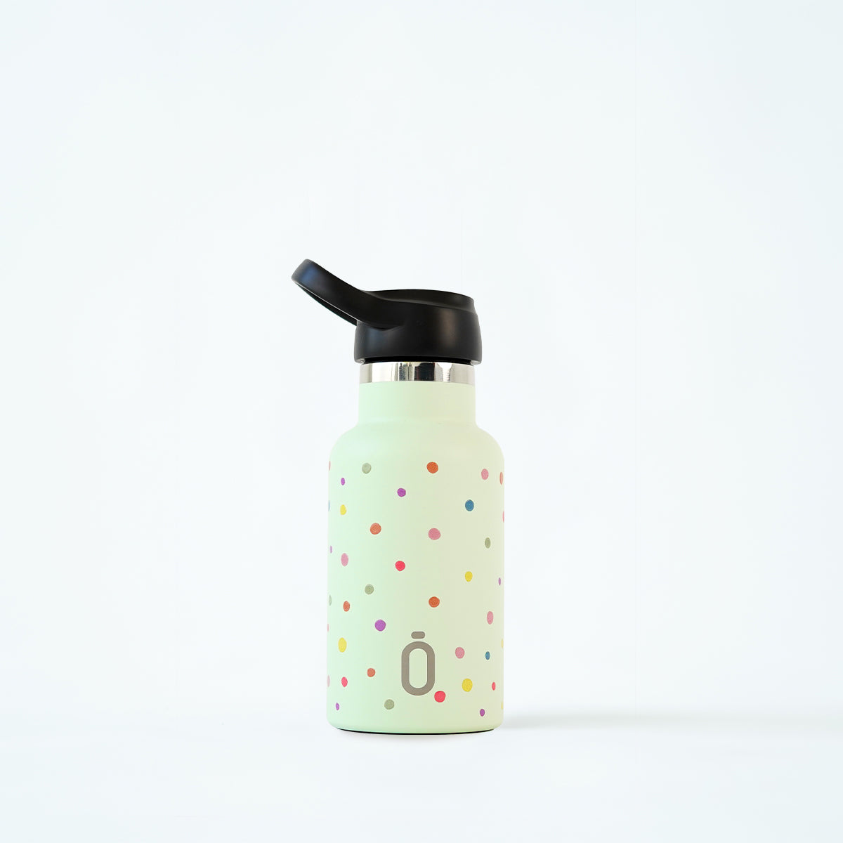 Botella Térmica Pajita - Topos - Melón
