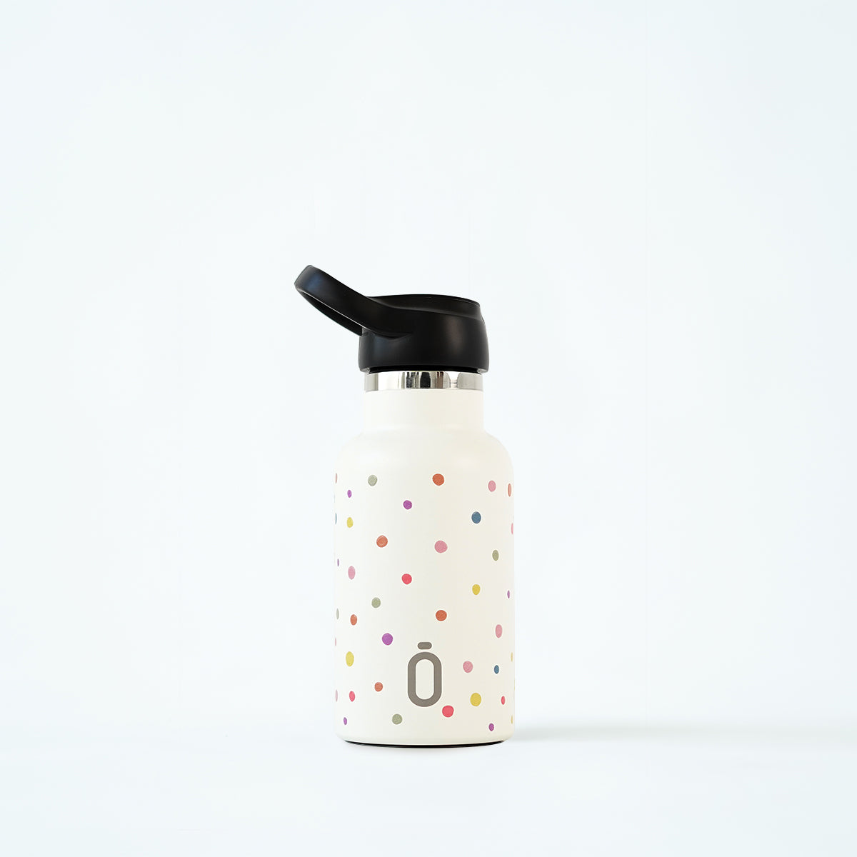 Botella Térmica Pajita - Topos - Nata