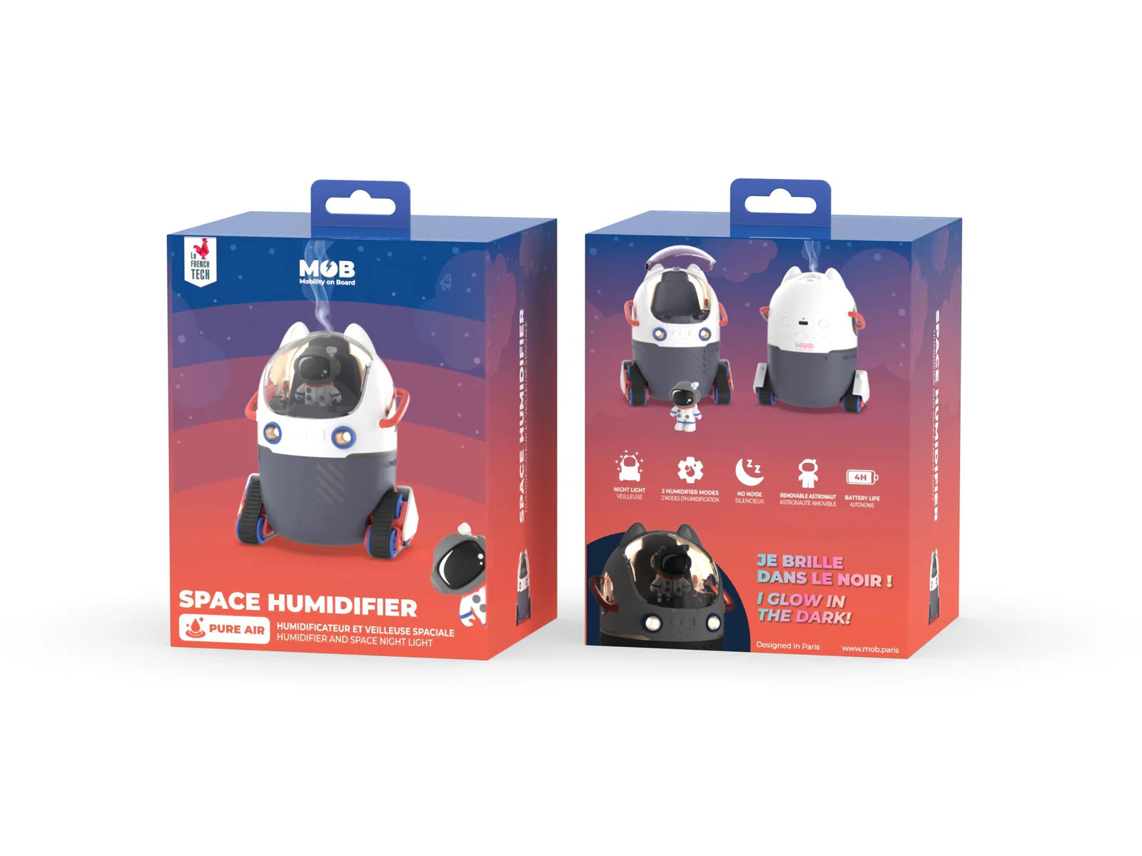 Humidificador con lamparita - Espacio