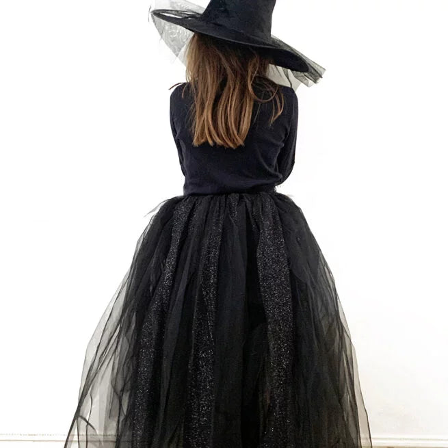 Capa/Falda de Bruja + Sombrero