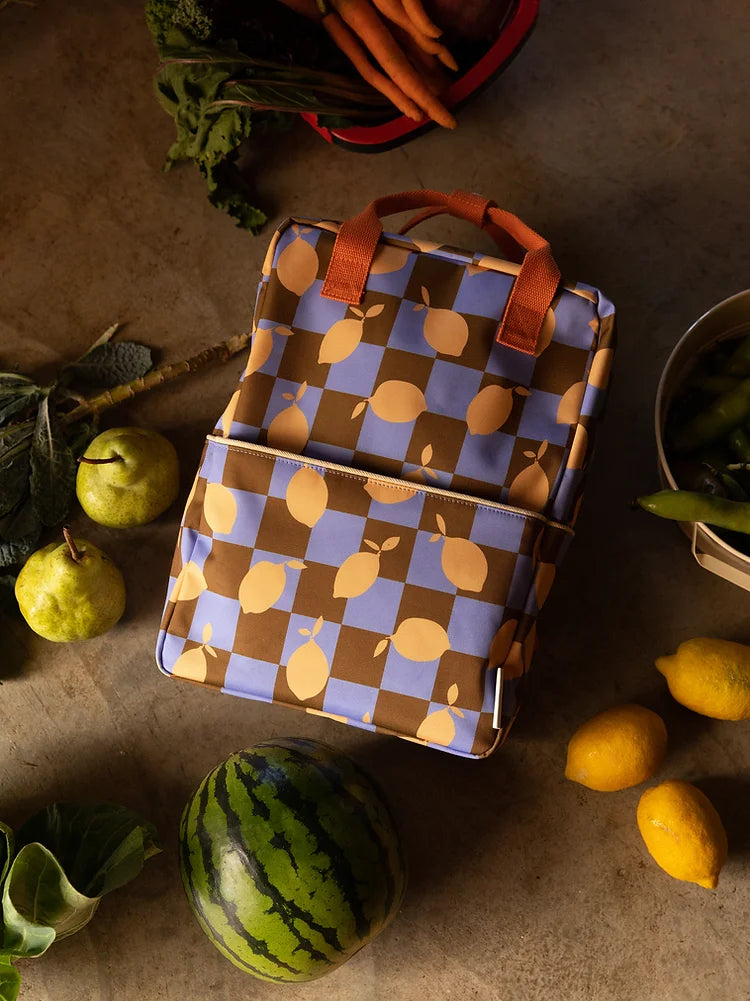 Mochila (L) - Tablero de Ajedrez - Limones