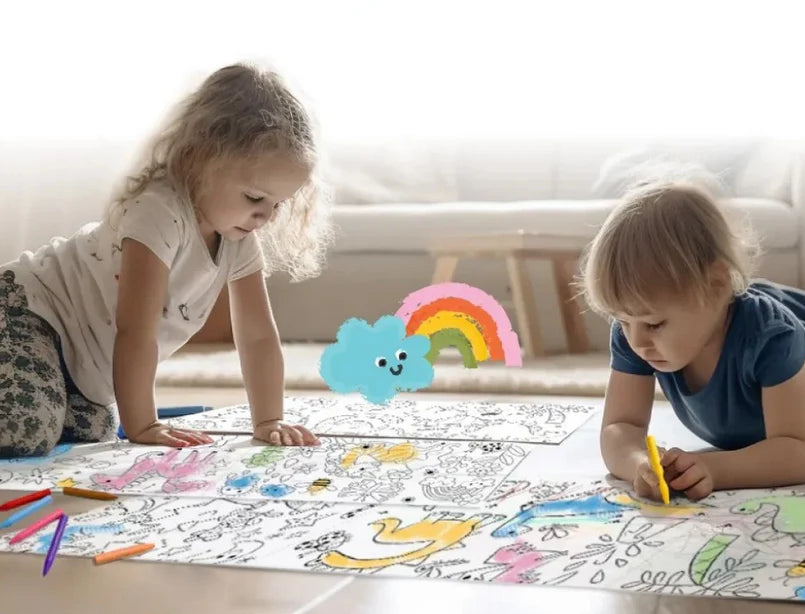 Rollo (grande) para pintar - Dinos