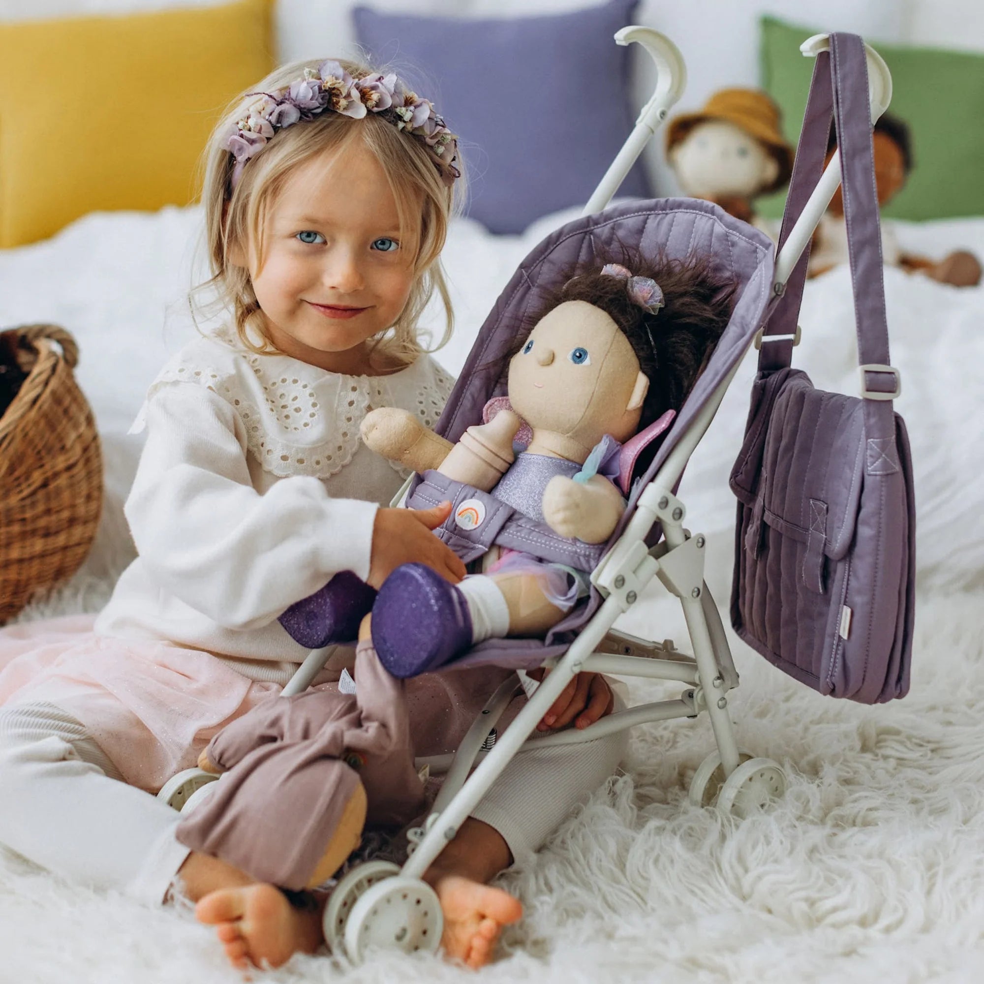 Cochecito de muñecas - Sollie Stroller Lavanda