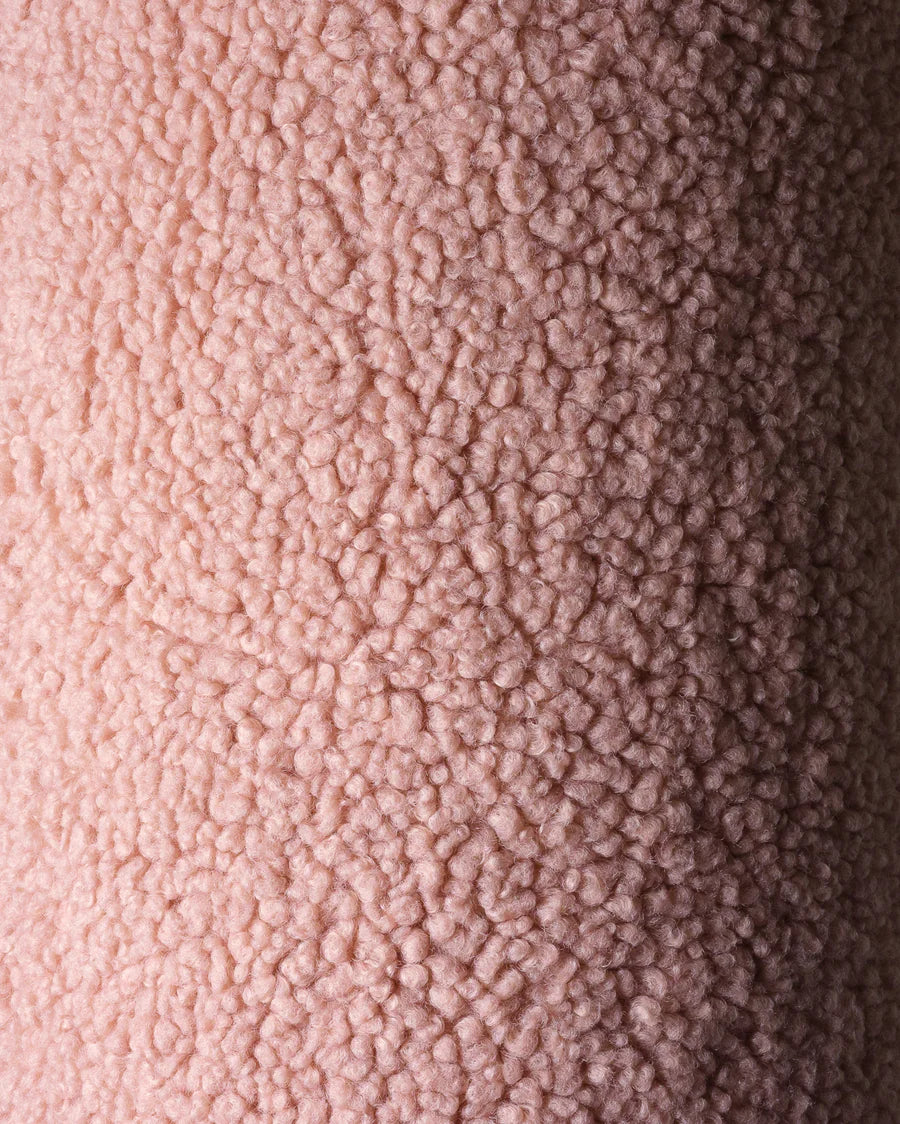 Moon chair - Teddy - Guava