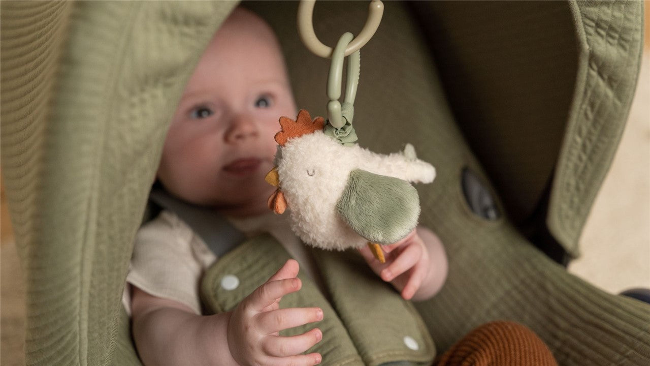 Gallina colgador para carrito