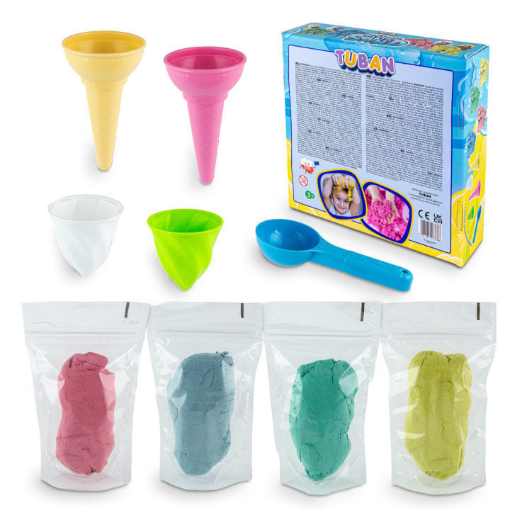 Arena esponjosa - Juego tienda de helados