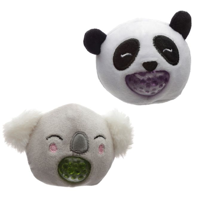 Peluche Estrujable - Queasy Squeezies - Koala y Panda