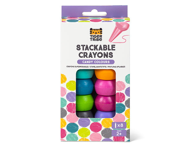 Ceras gordas para dedo - Colores arcoiris