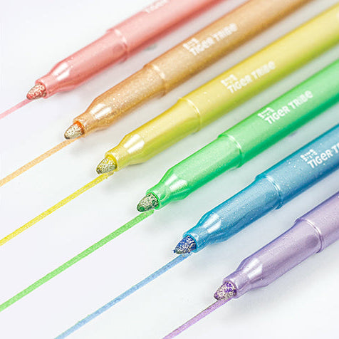 Rotuladores Pastel metalizados