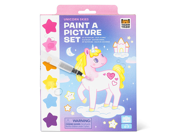 Set de pintura acuarela - Unicornios