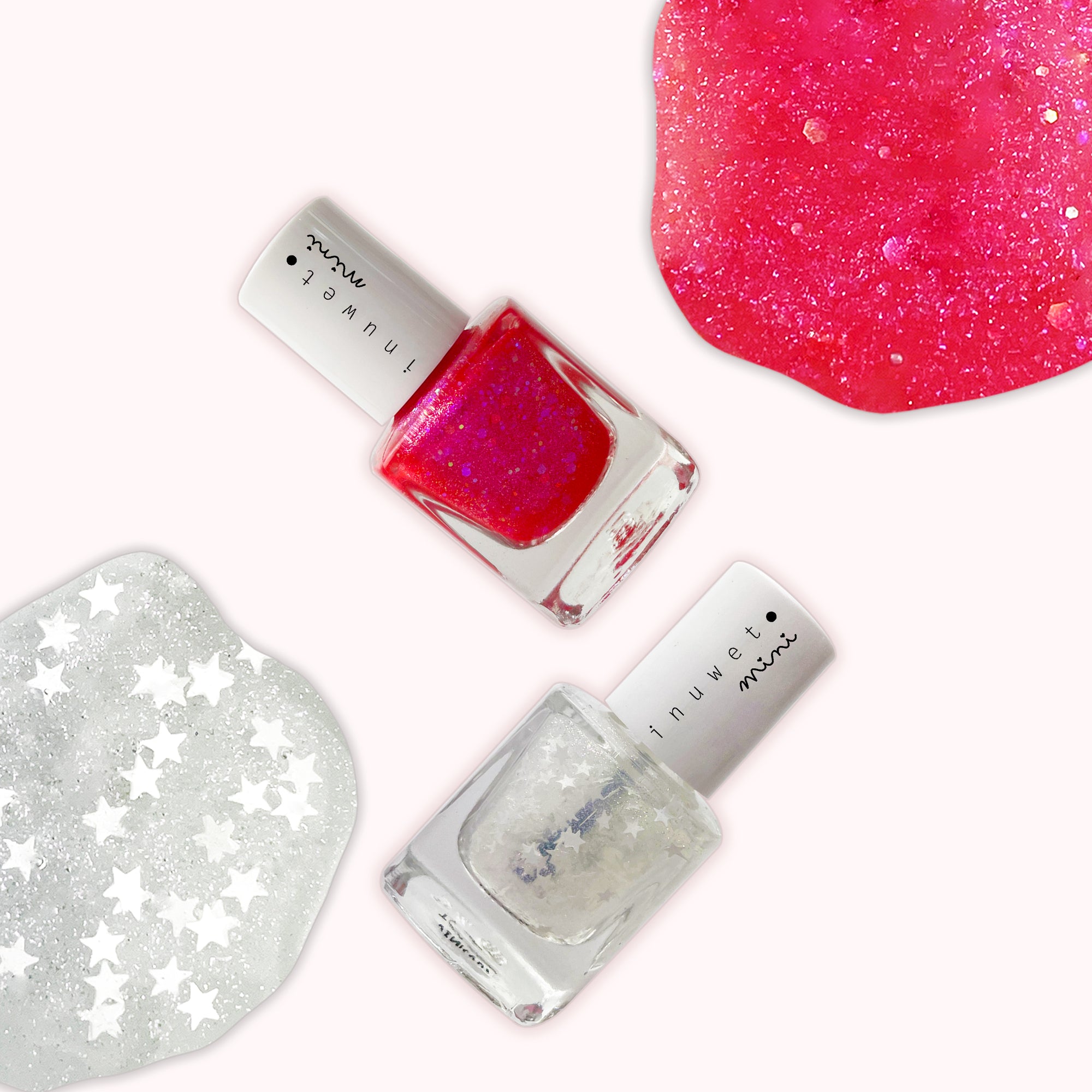 Pintauñas TOP COAT al agua - Estrellas (sin color ni olor)