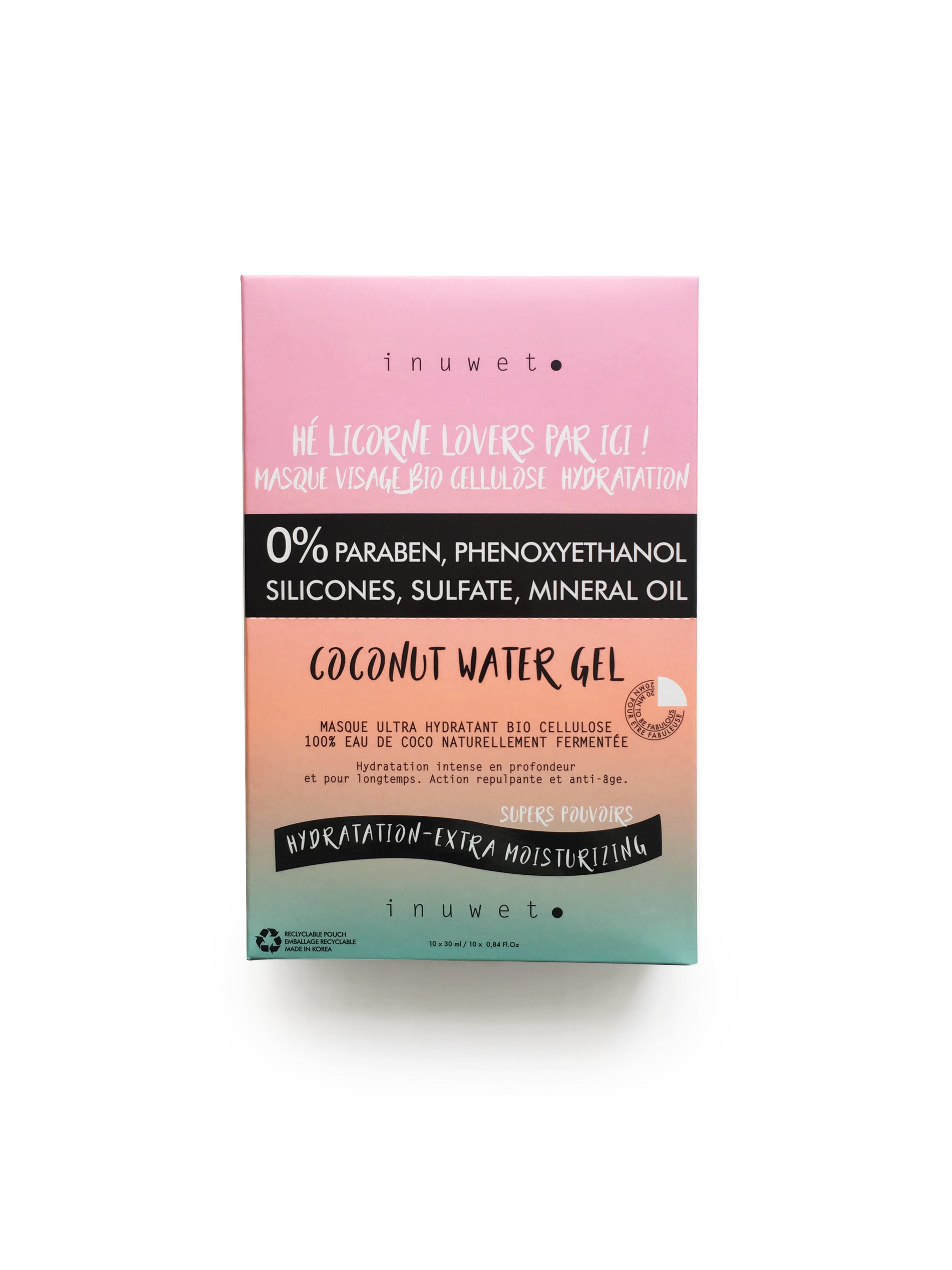 Mascarilla facial hidratante