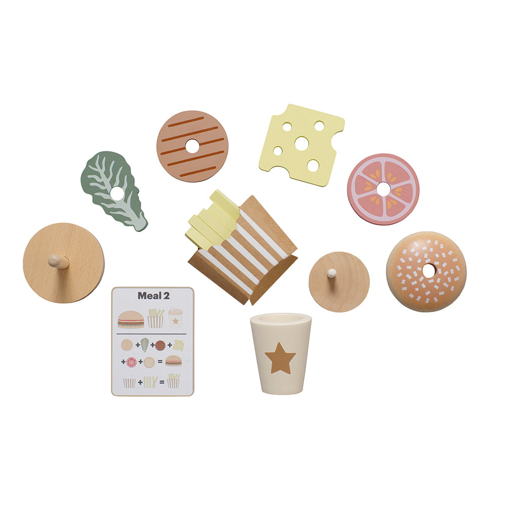 Menú hamburguesa (en caja)