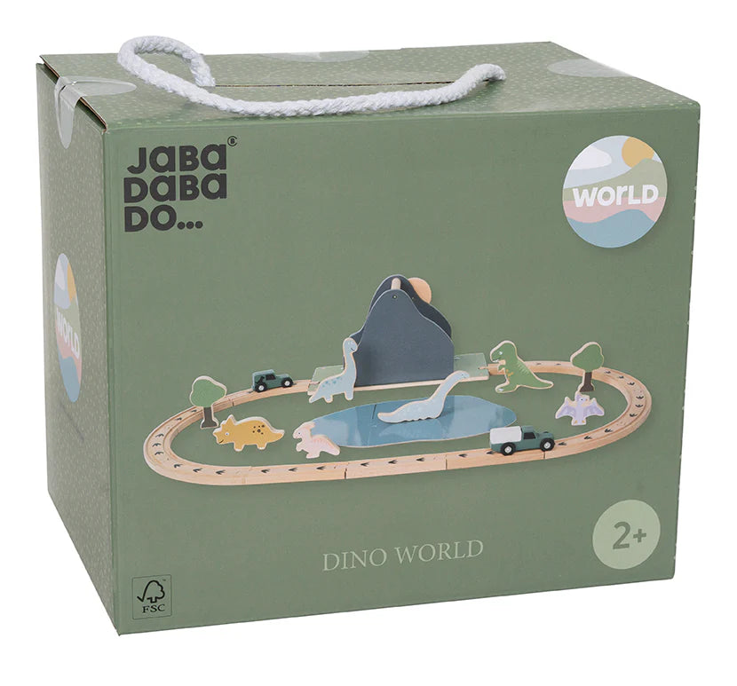 Circuito coches y trenes - Mundo Dino