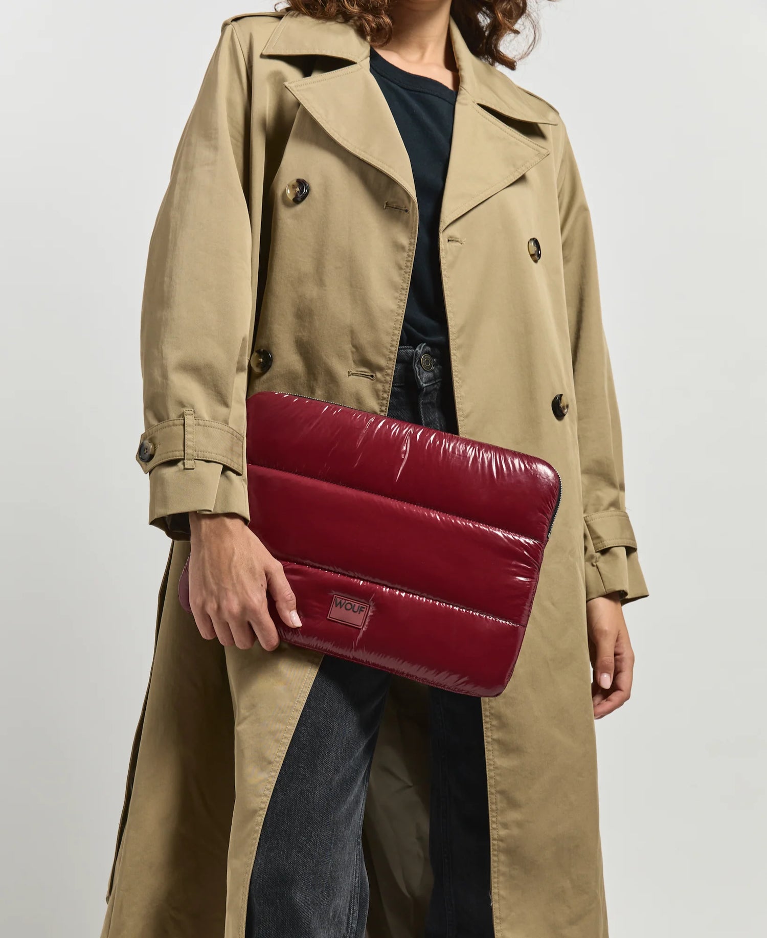 Funda portátil - Burgundy Glossy