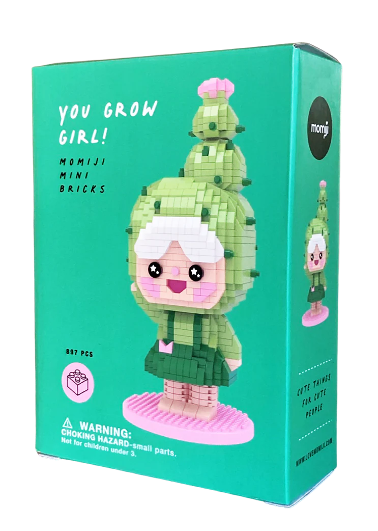 Mini Bricks - You Grow Girl - Cactus (897 pcs)