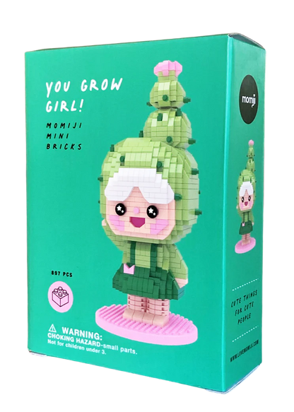 Mini Bricks - You Grow Girl - Cactus (897 pcs)