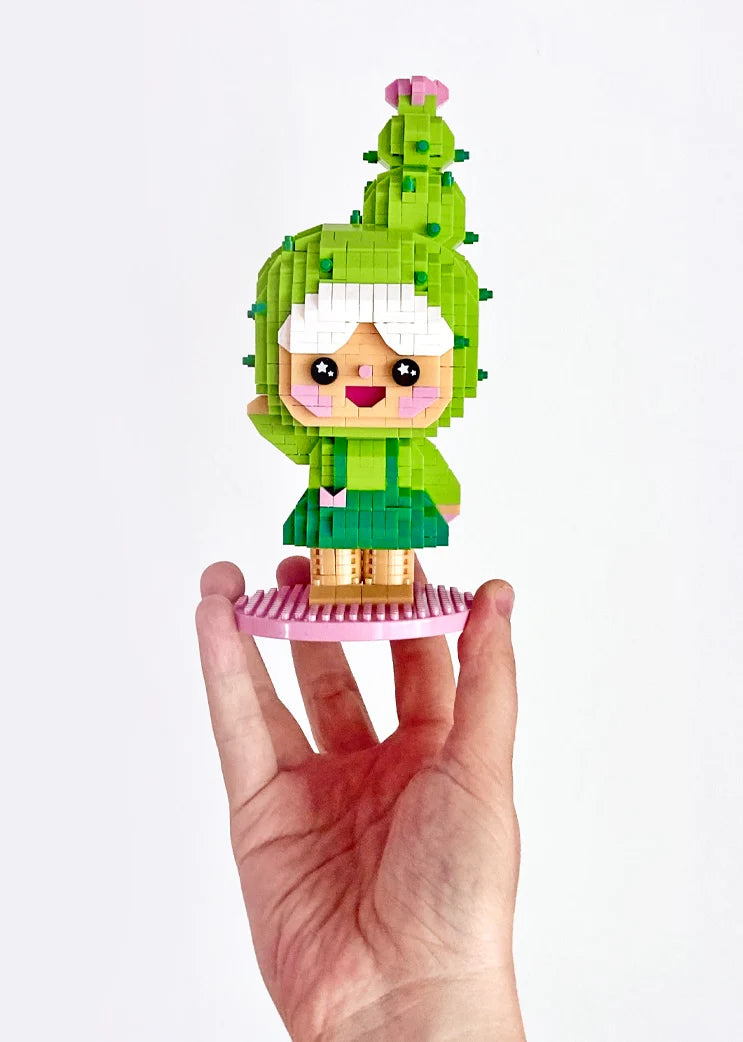 Mini Bricks - You Grow Girl - Cactus (897 pcs)