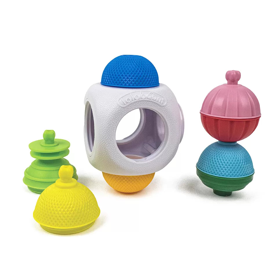 Cubo y perlas educativas