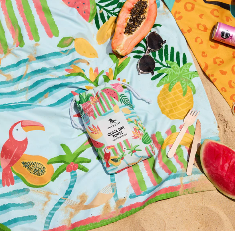 Toalla - Estampado Tropical