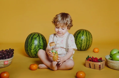 Botella sensorial - LEARN - Frutas