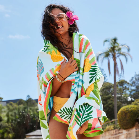 Toalla - Estampado Tropical