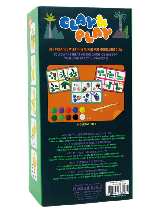 Clay & play - Arcilla y juego (varios modelos)