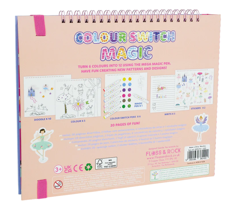 Cuaderno mágico - Cambia de color (varios modelos)