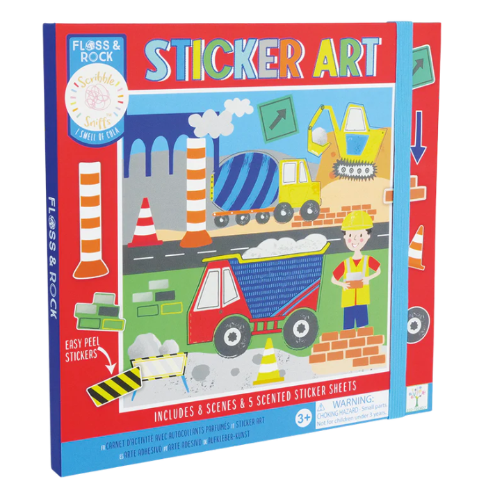 Libro de pegatinas con olor (varios modelos)