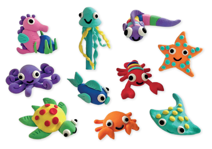 Clay & play - Arcilla y juego (varios modelos)