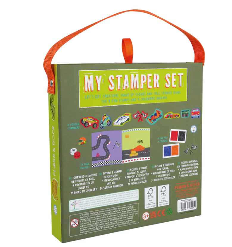 Set de sellos - Coches