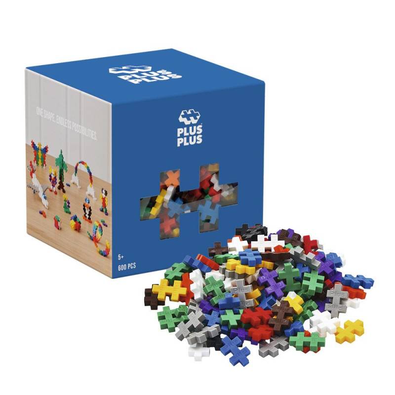 Plus Plus - Mini - Cubo - Colores Basic (600 piezas)