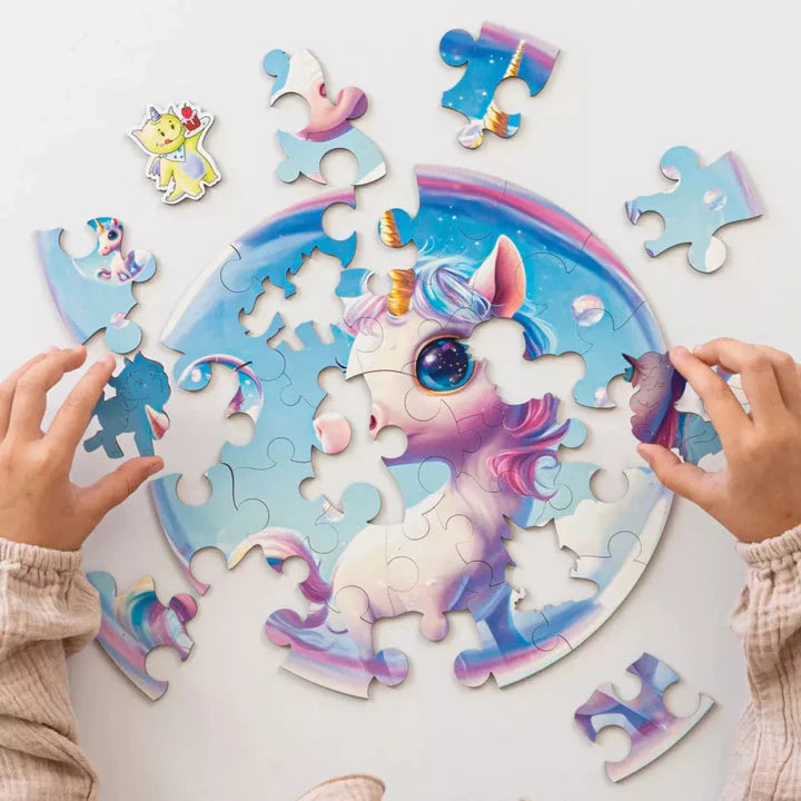 Puzzle de madera - Unicornio (30 piezas)