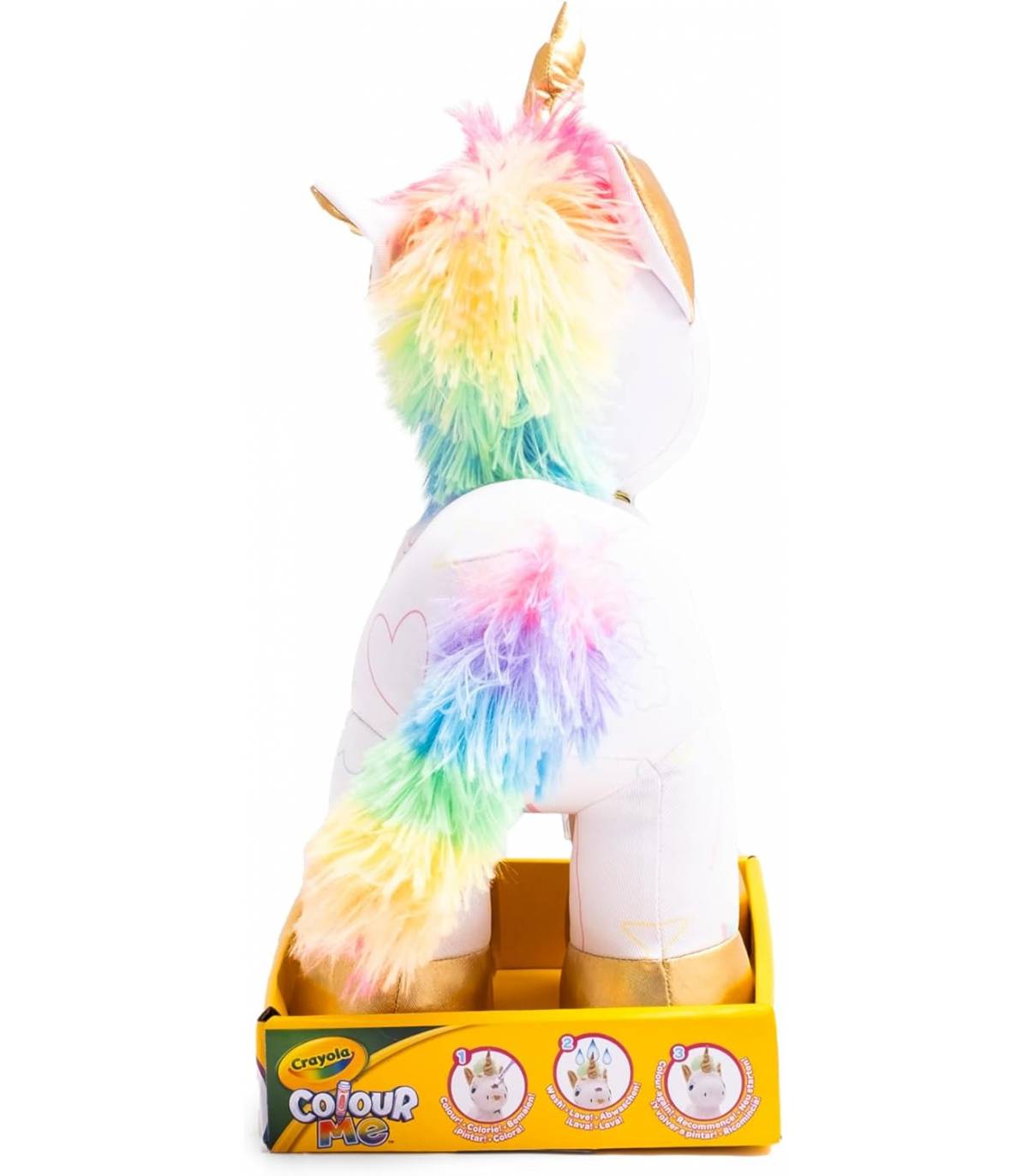 Peluche para colorear - Unicornio