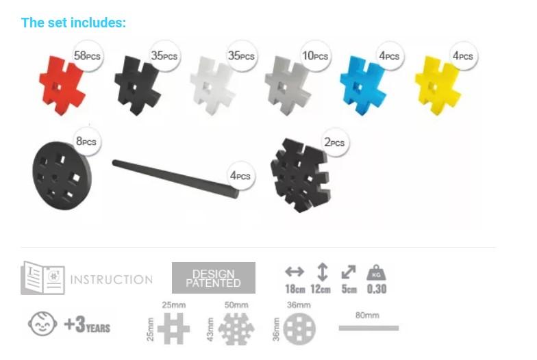 Meli - Tamaño Basic - Packs 4 en 1