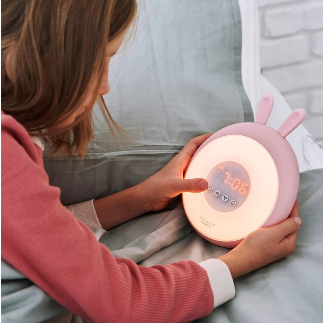 Despertador Lámpara - Conejo (4 colores)