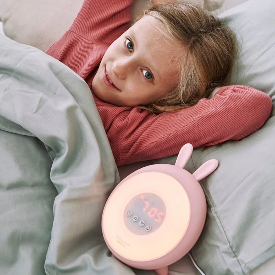 Despertador Lámpara - Conejo (4 colores)