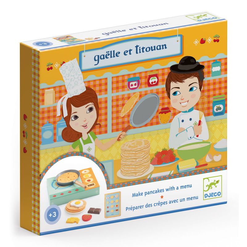 La Crepería de Gaëlle & Titouan - Set de preparación de pancakes