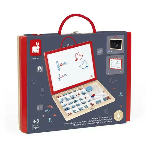 Maletín - Letras cursivas 4 en 1