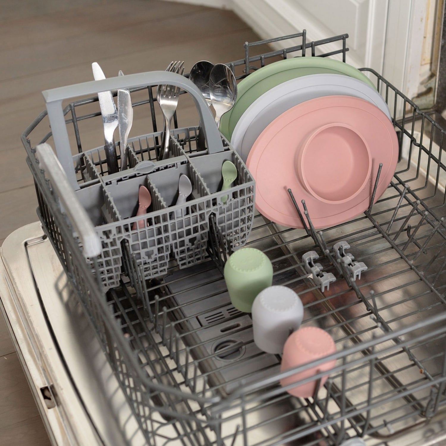 Set de primeros alimentos (Bol + Vaso + Cubiertos)