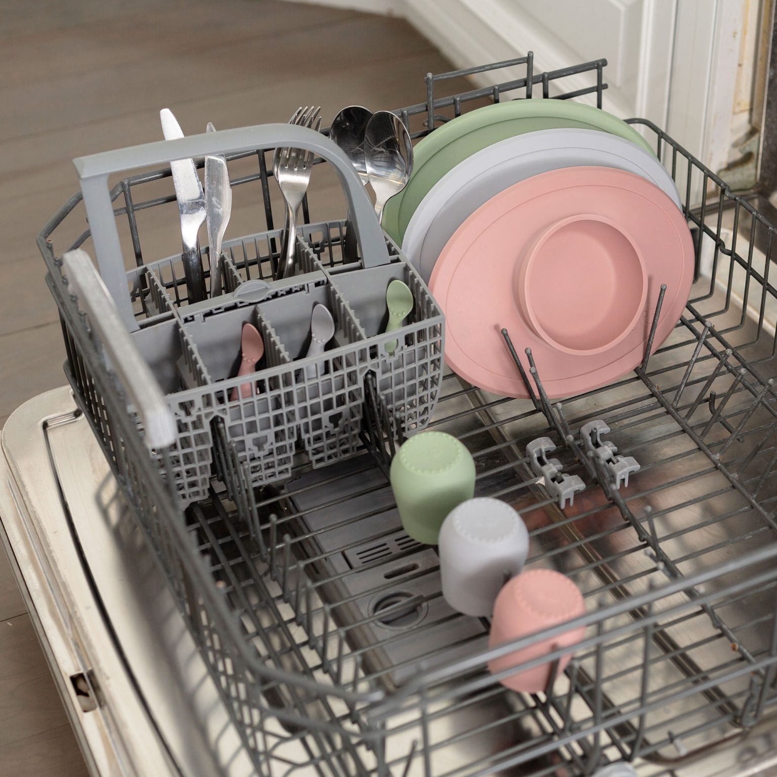 Set de primeros alimentos (Bol + Vaso + Cubiertos)