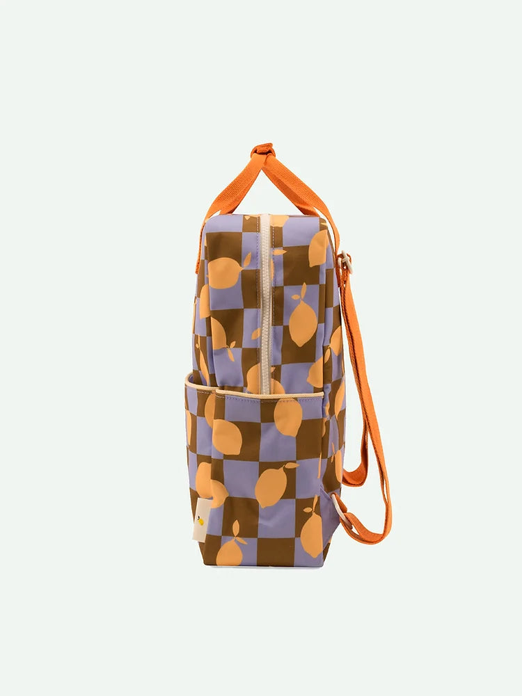 Mochila (L) - Tablero de Ajedrez - Limones