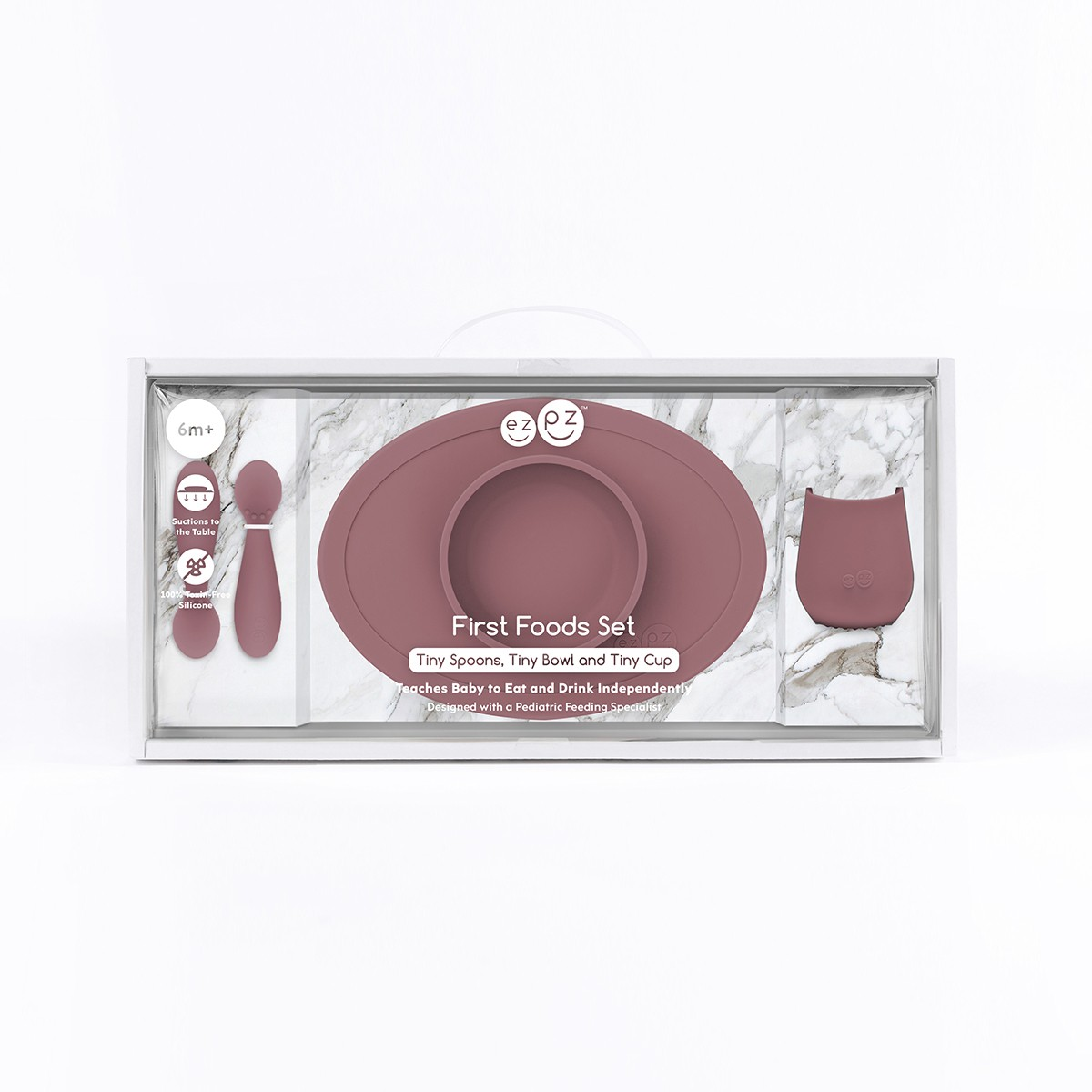 Set de primeros alimentos (Bol + Vaso + Cubiertos)