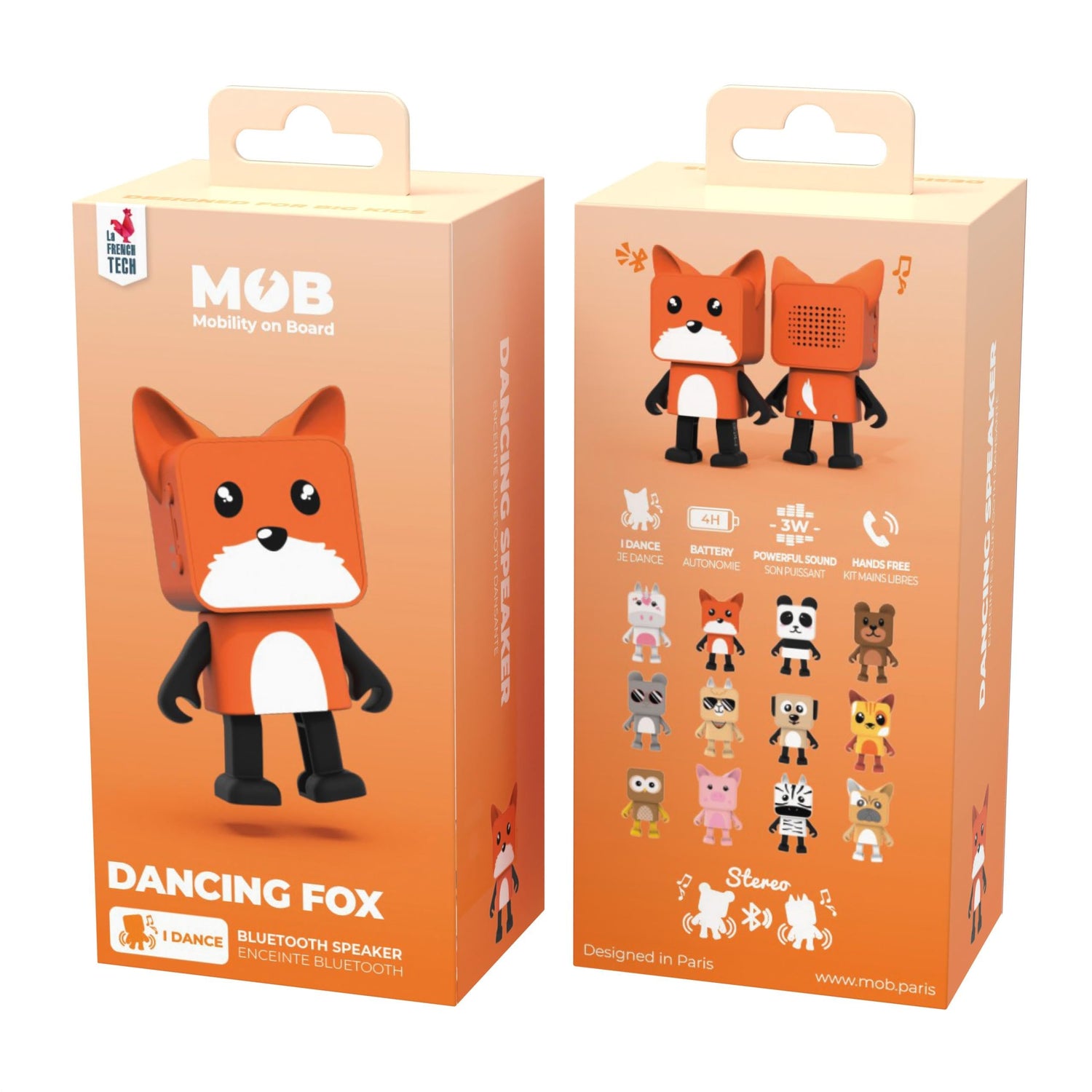 Altavoz inalámbrico Bailarín - Animales