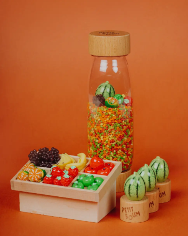 Botella sensorial - LEARN - Frutas