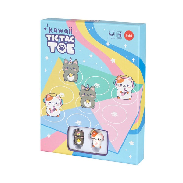 Juego de mesa Tic Tac Toe - Kawaii