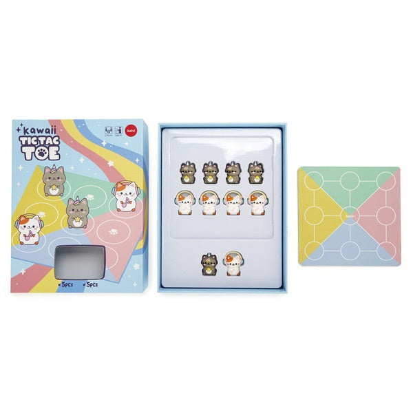 Juego de mesa Tic Tac Toe - Kawaii