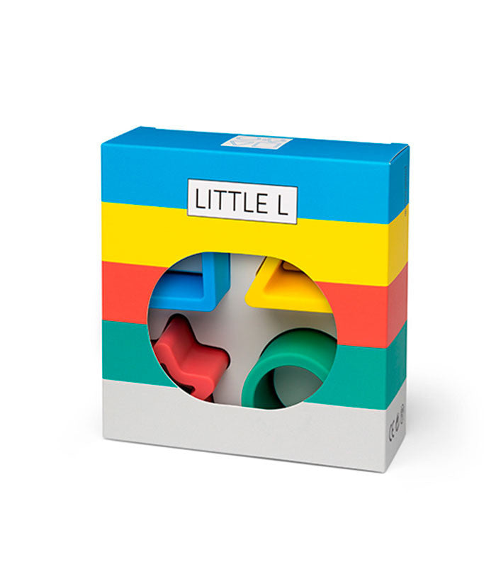 Set de 4 figuras geométricas de silicona